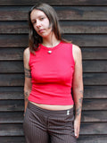 Calomel Mallki Top in Red