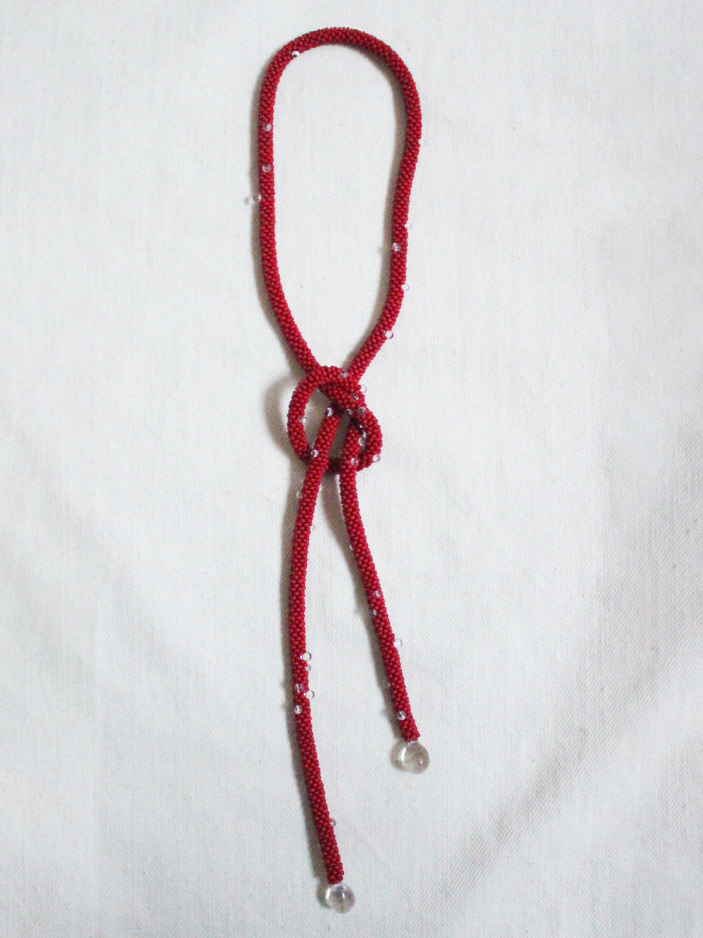 Red Rose Dewdrop Strand