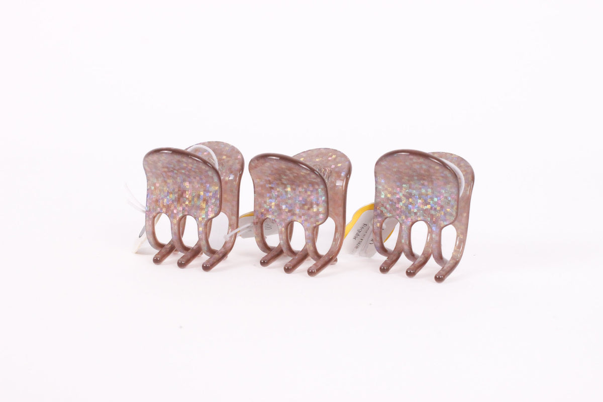 Mini Claw in Hazel Sparkle