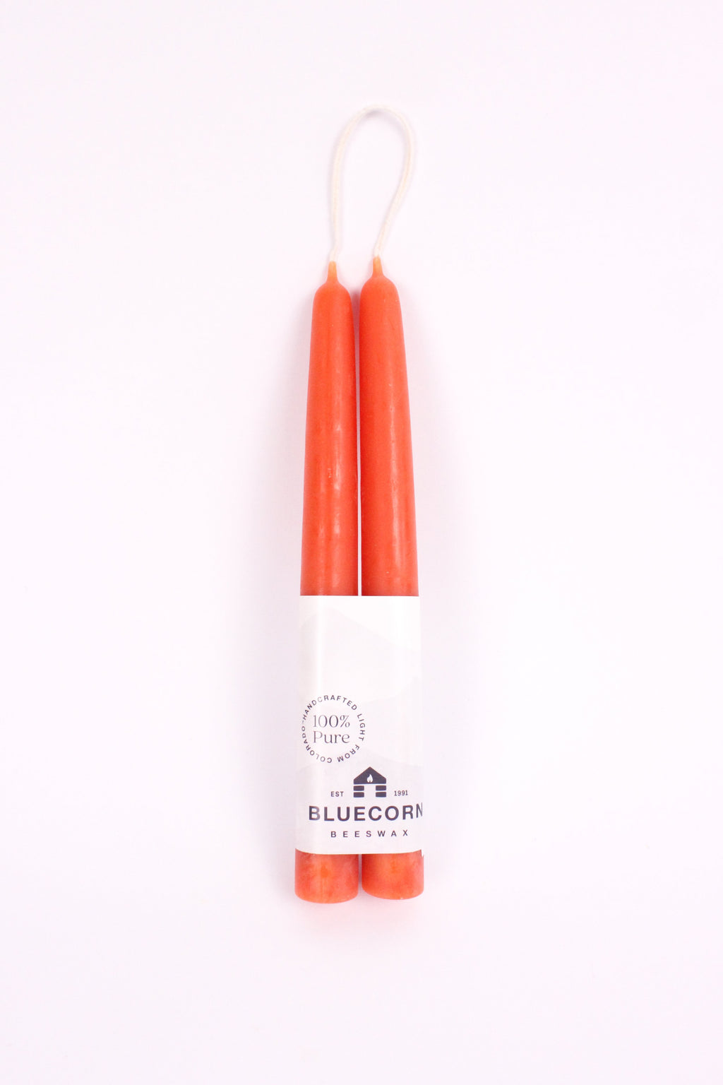 Beeswax Taper Candles 8"