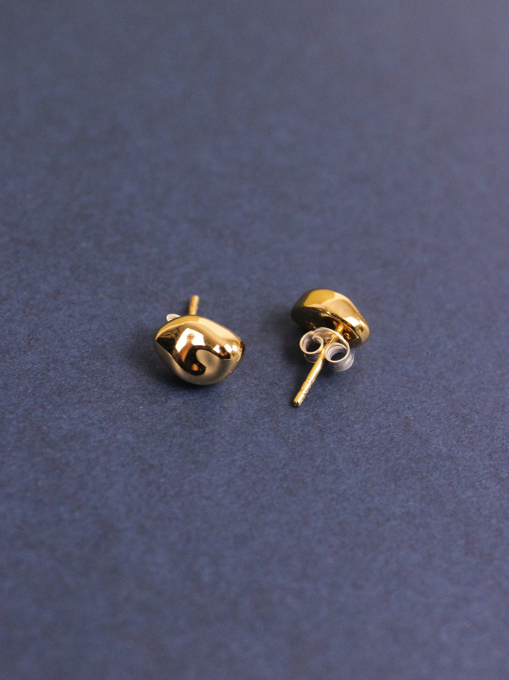 Bean Stud Earrings