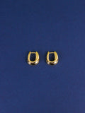 Gemma Hoops in Gold