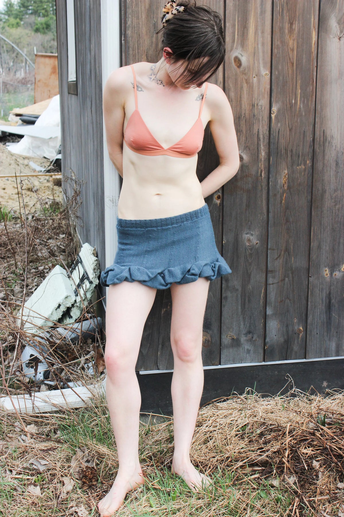 Knit Bubble Skirt